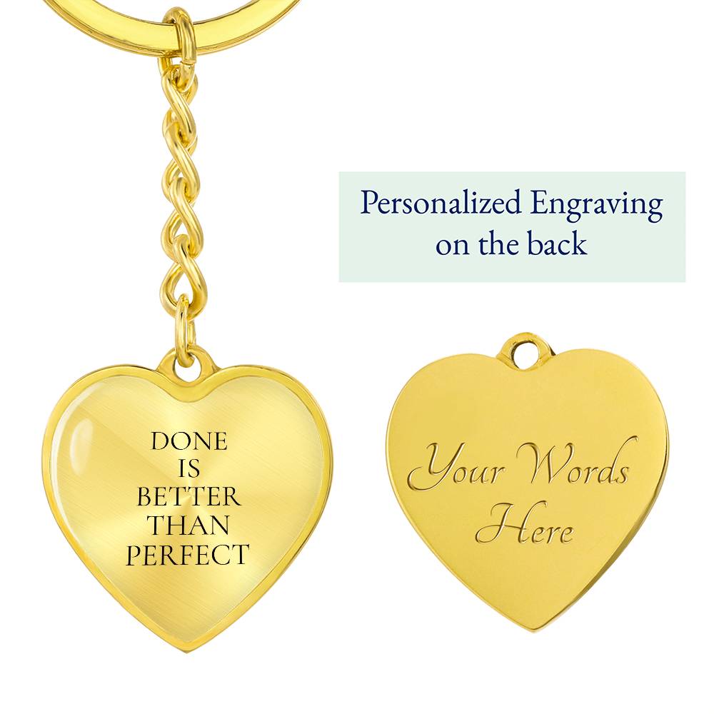 Done is Better Than Perfect