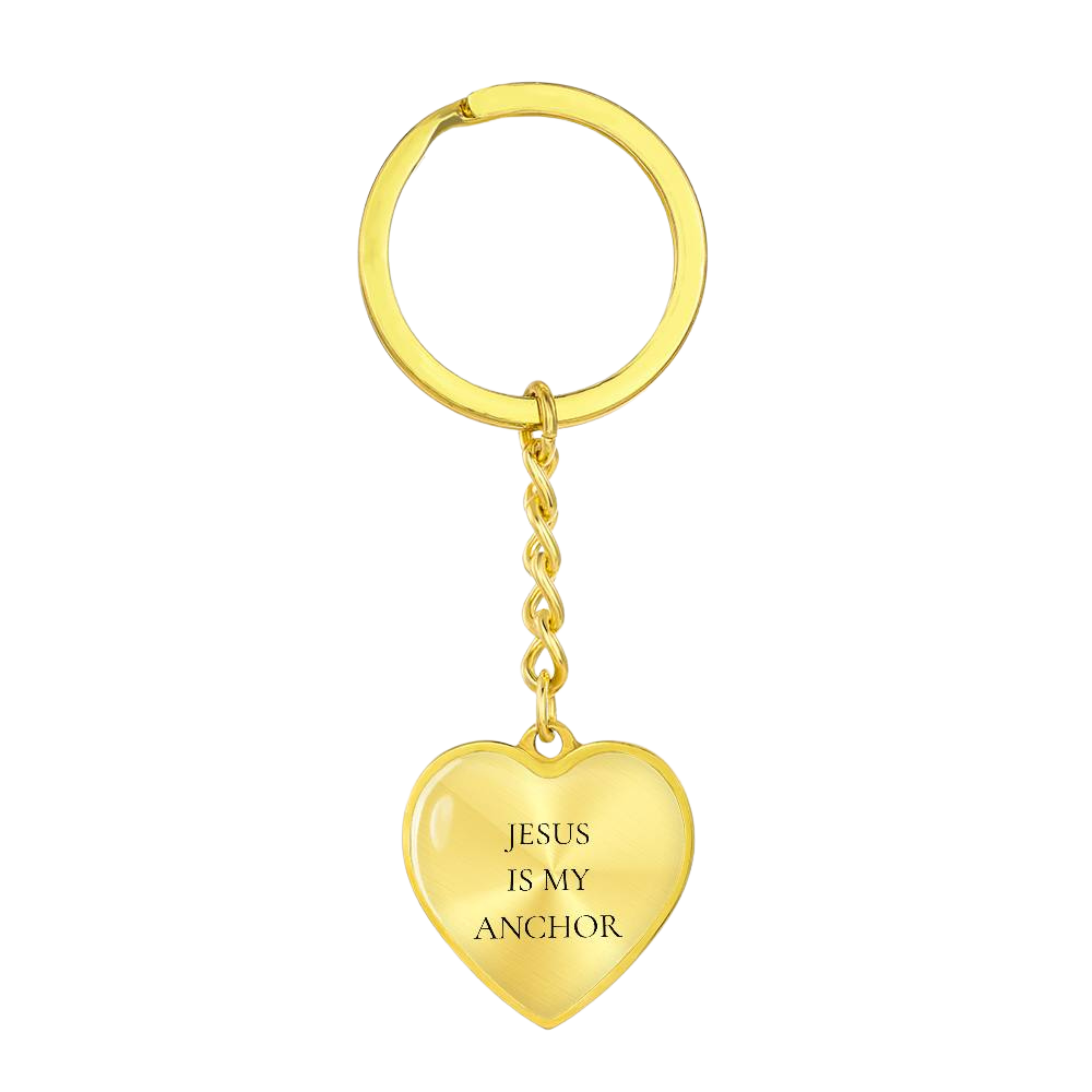 Christian Heart Keychains