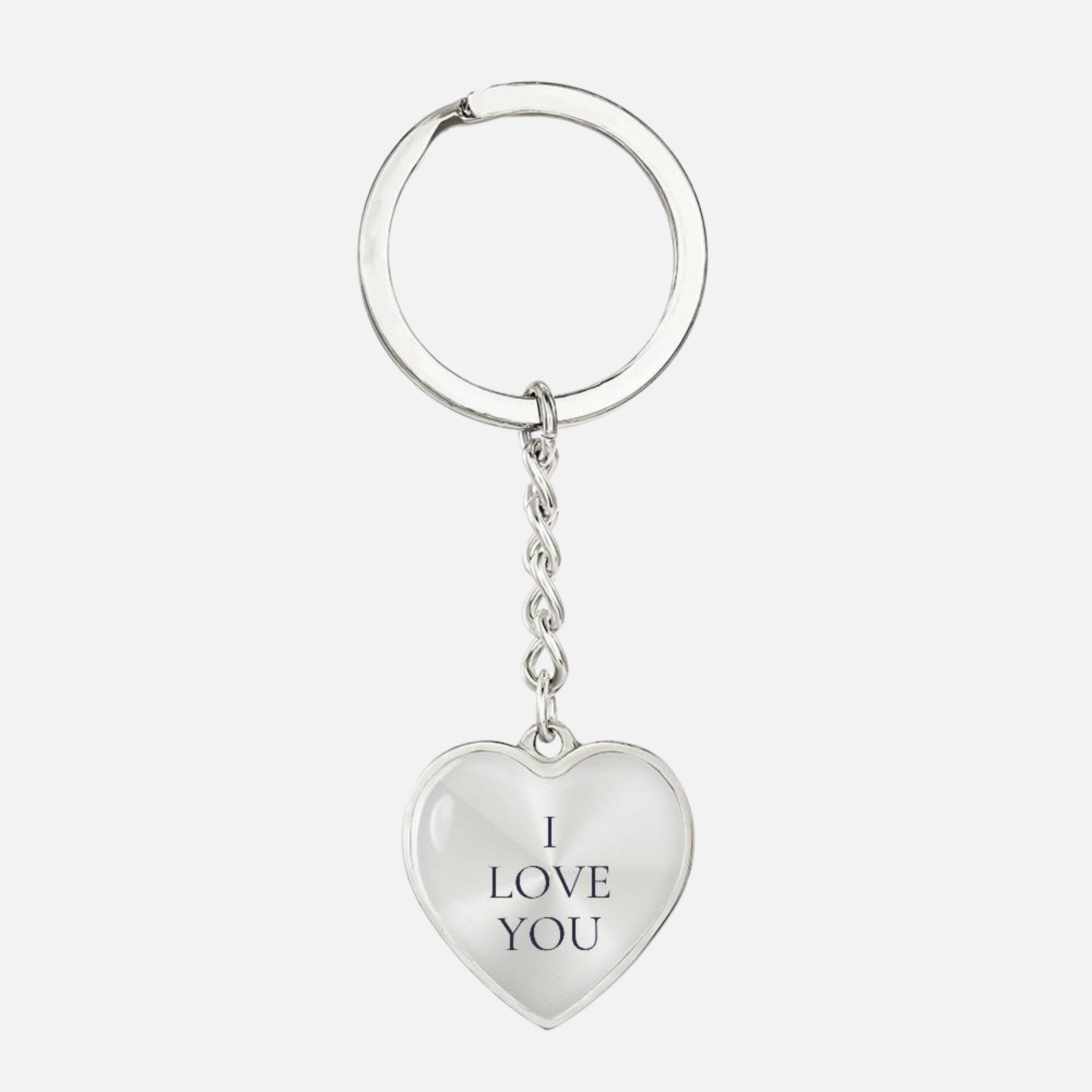 I Love You Luxury Keychain