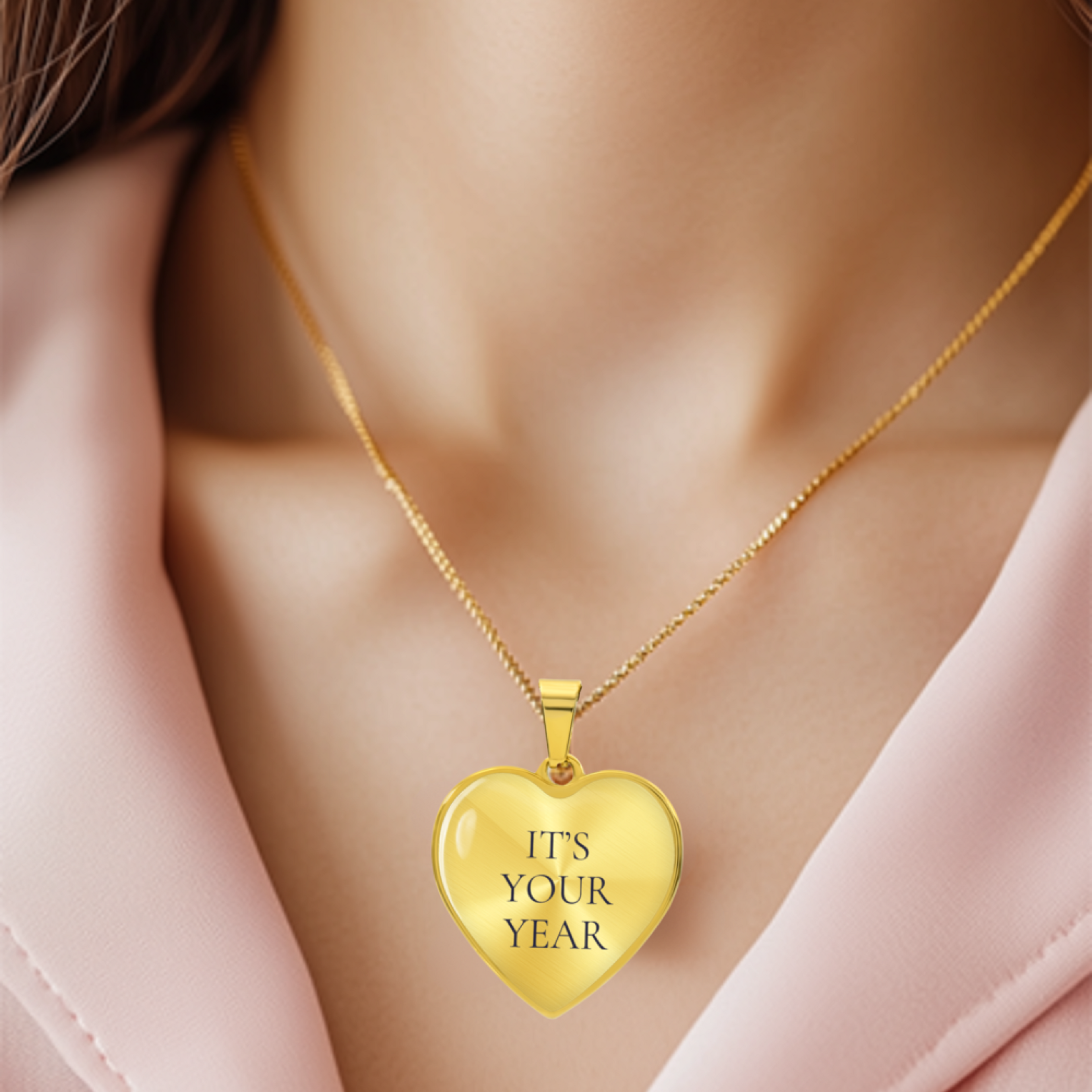 It’s Your Year Luxury Heart Necklace