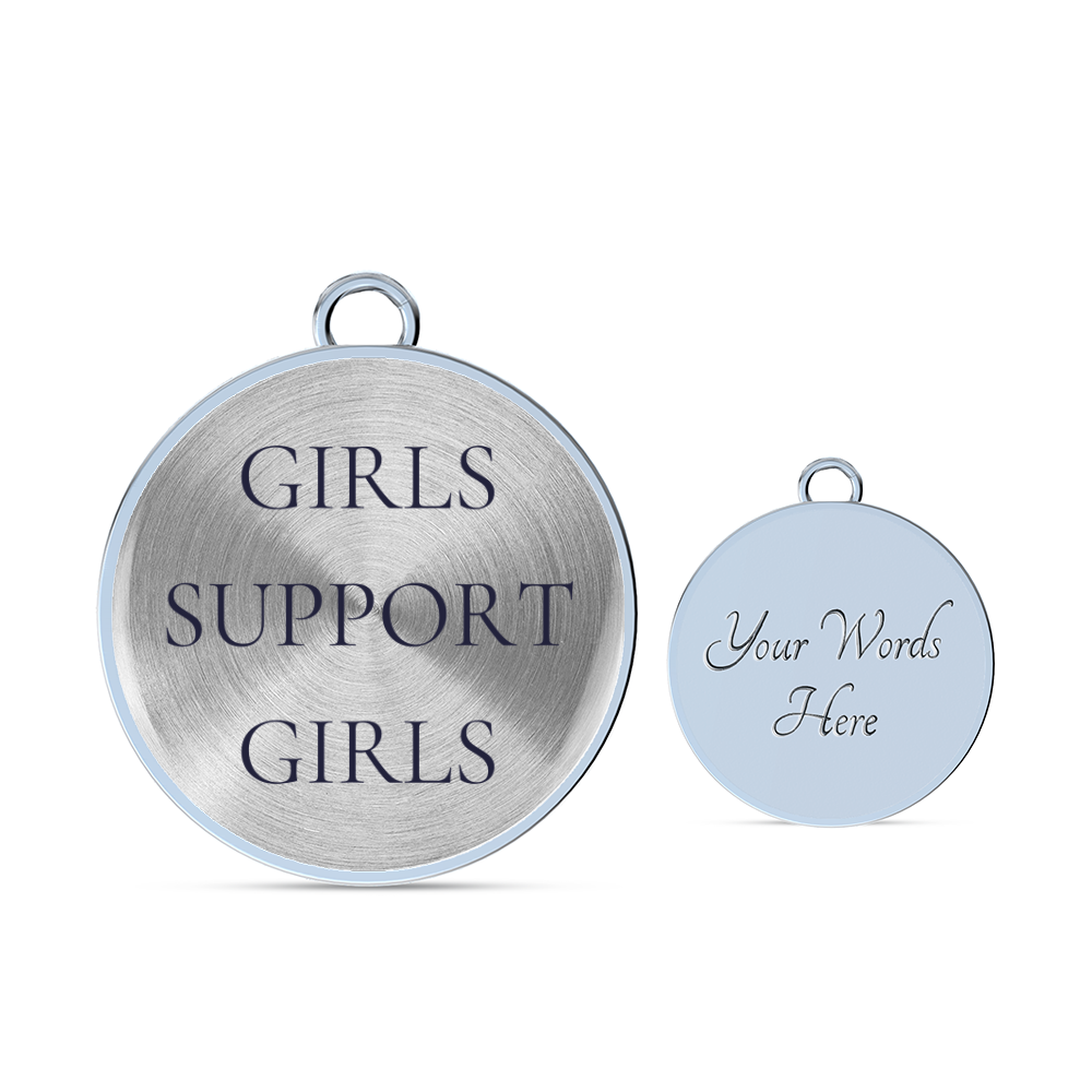 Girls Support Girls Luxury Circle Bangle/Bracelet