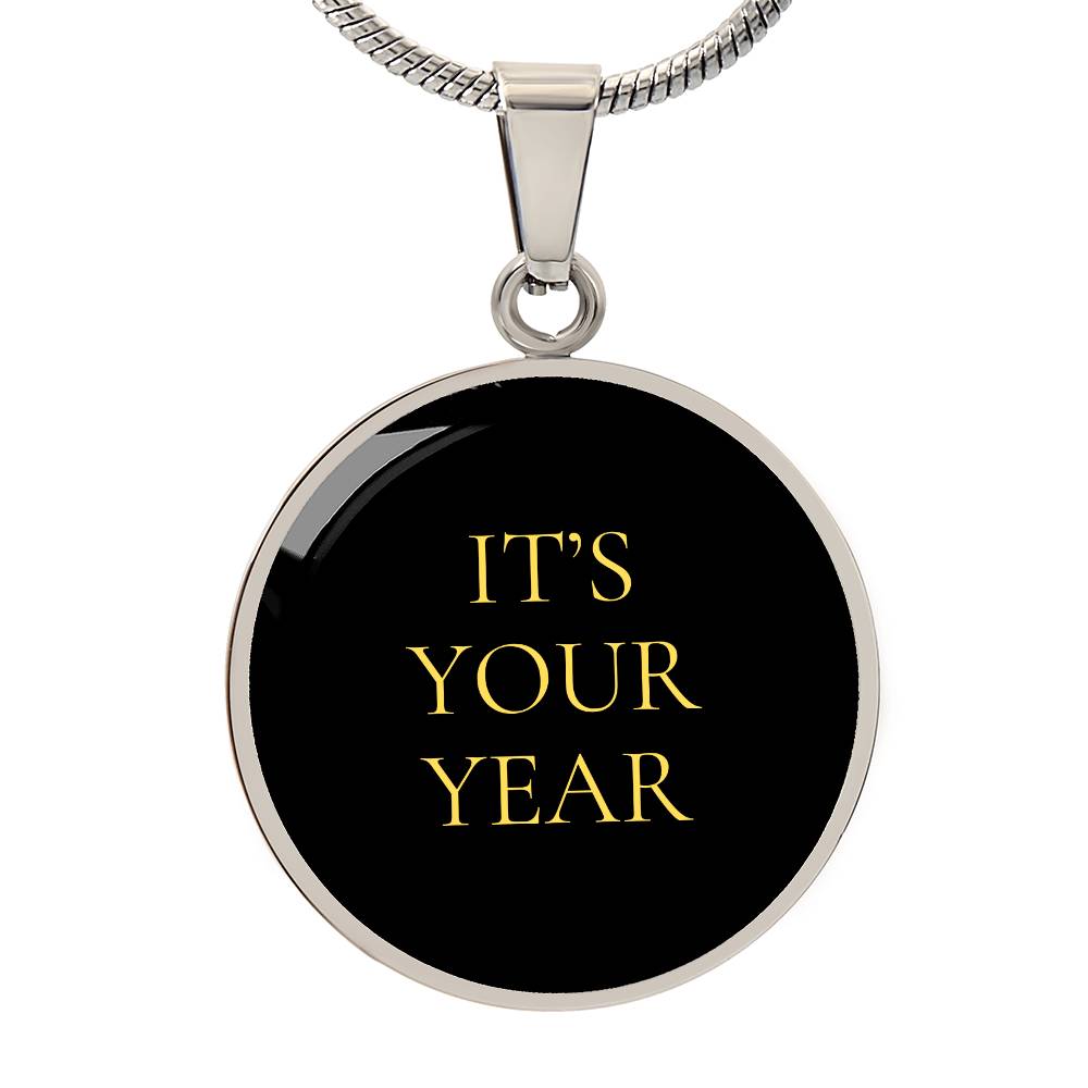 It's Your Year Luxury Circle Necklace