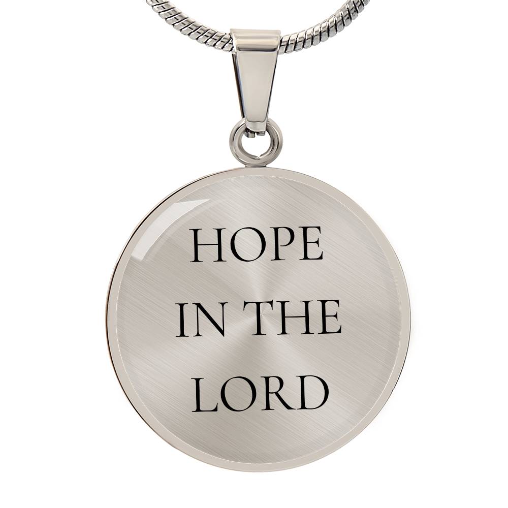 Hope in the Lord
