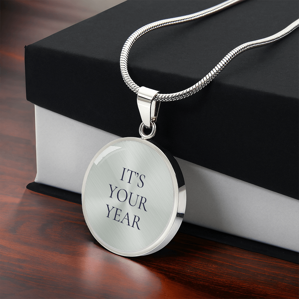 It's your Year Luxury Circle Necklaces
