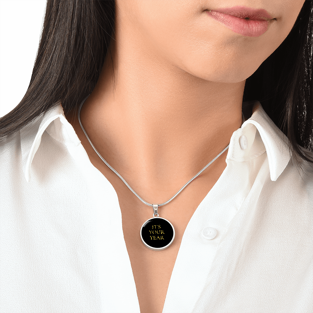 It's Your Year Luxury Circle Necklace