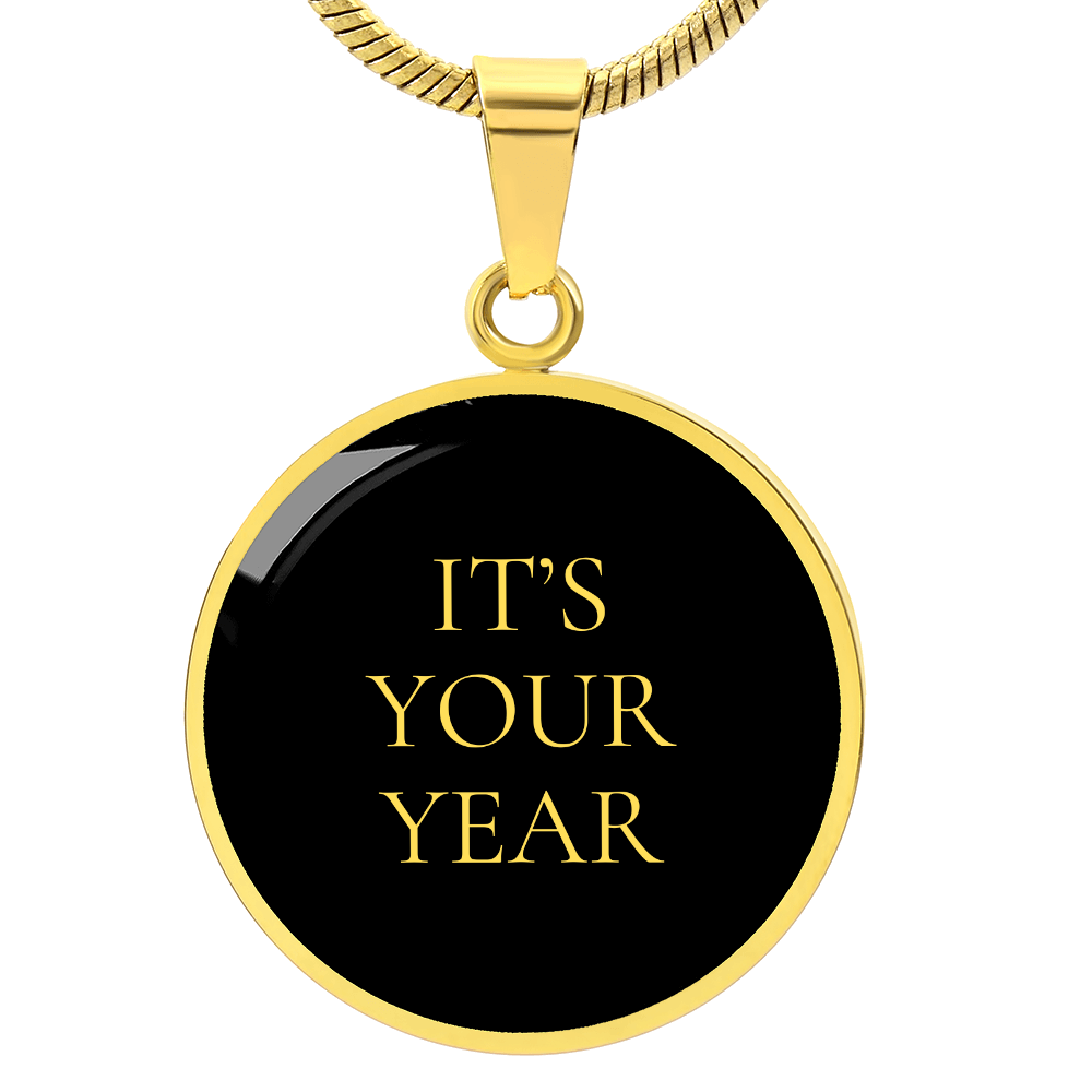 It's Your Year Luxury Circle Necklace