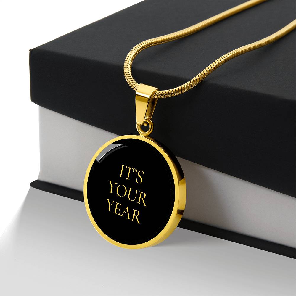 It's Your Year Luxury Circle Necklace