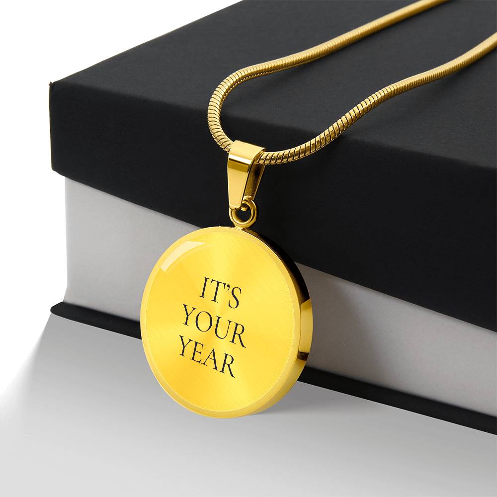 It's your Year Luxury Circle Necklaces