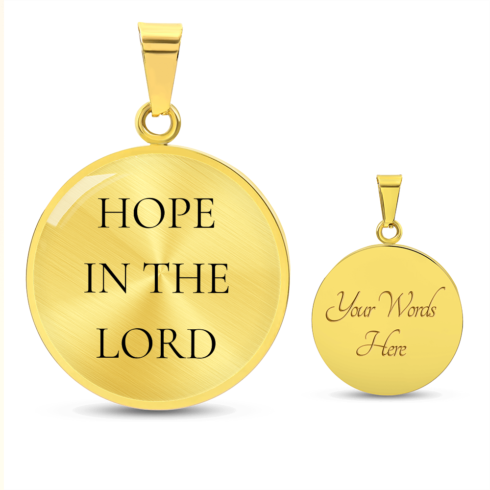 Hope in the Lord