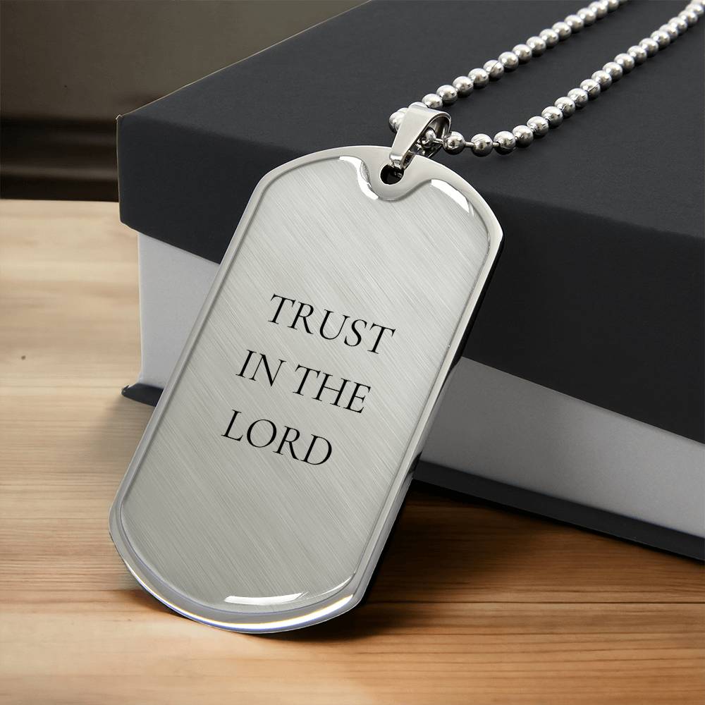 Trust in the Lord