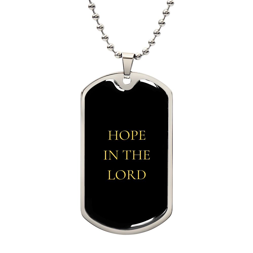 Hope in the Lord