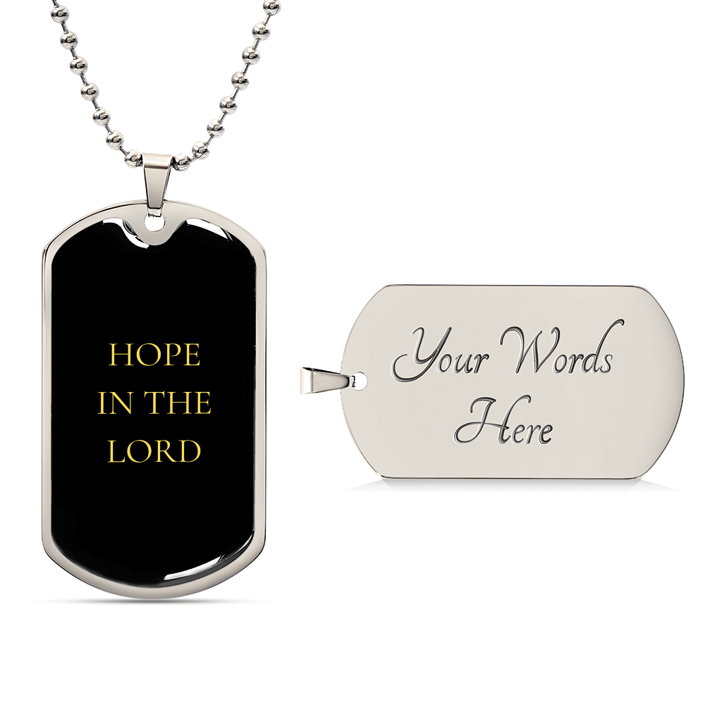 Hope in the Lord