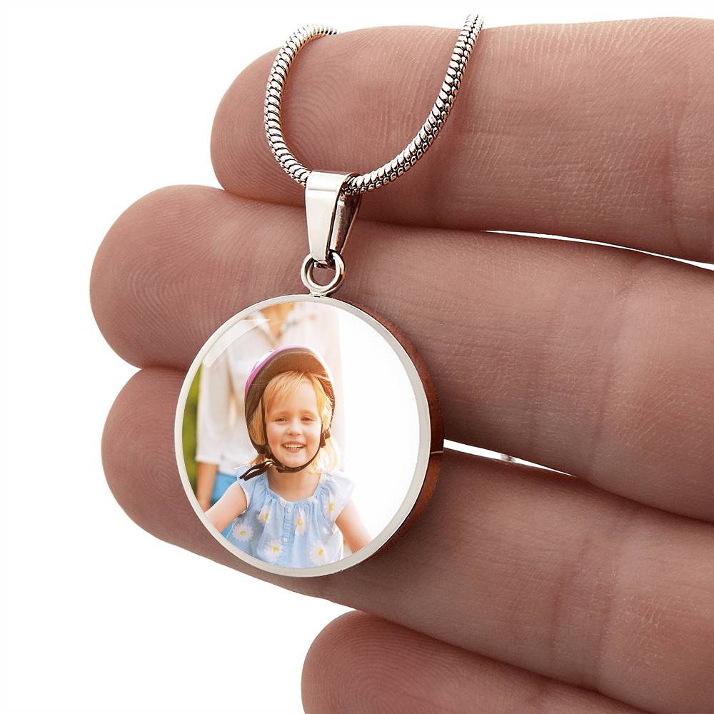 Circle Buyer Upload Necklace