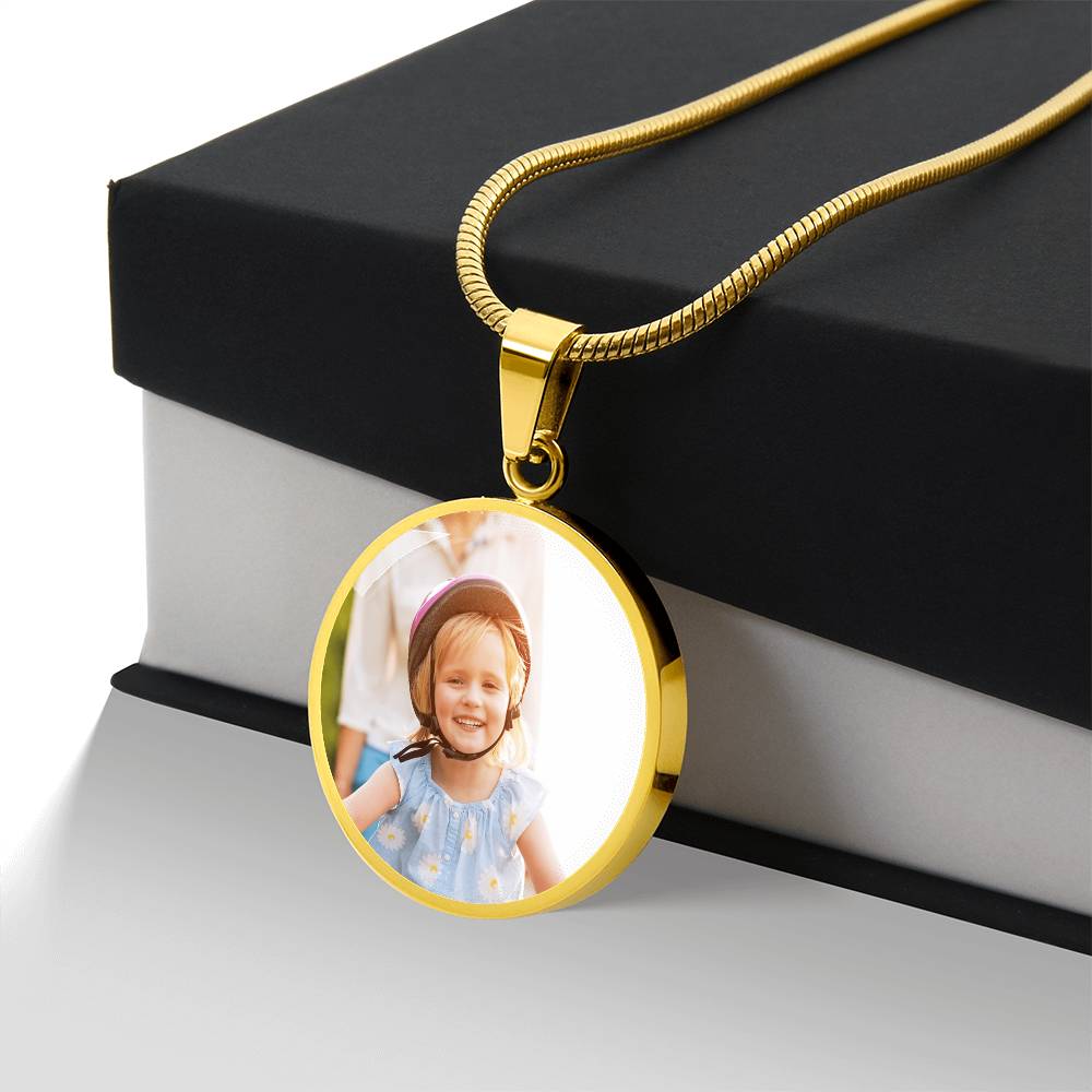 Circle Buyer Upload Necklace