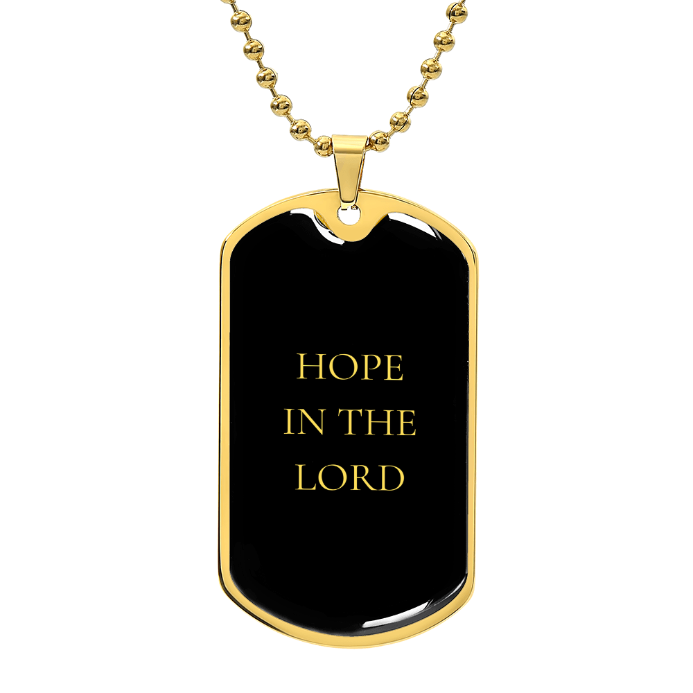 Hope in the Lord