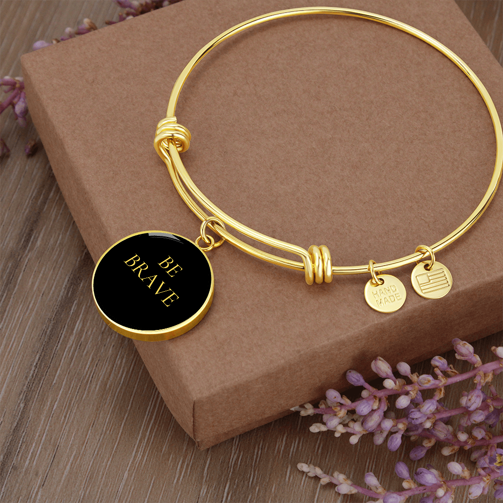 Be Brave Circle Bangle/Bracelet