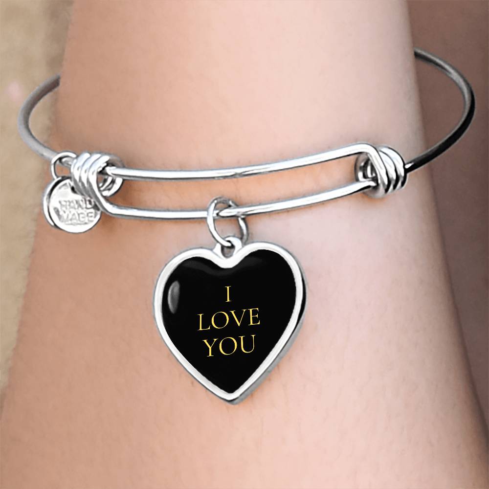 I Love You Luxury Bangle/Bracelet