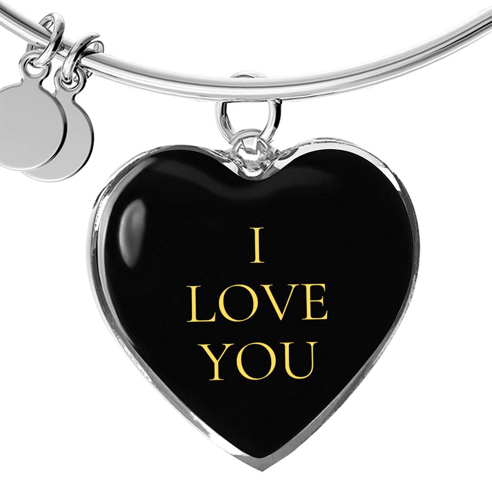 I Love You Luxury Bangle/Bracelet