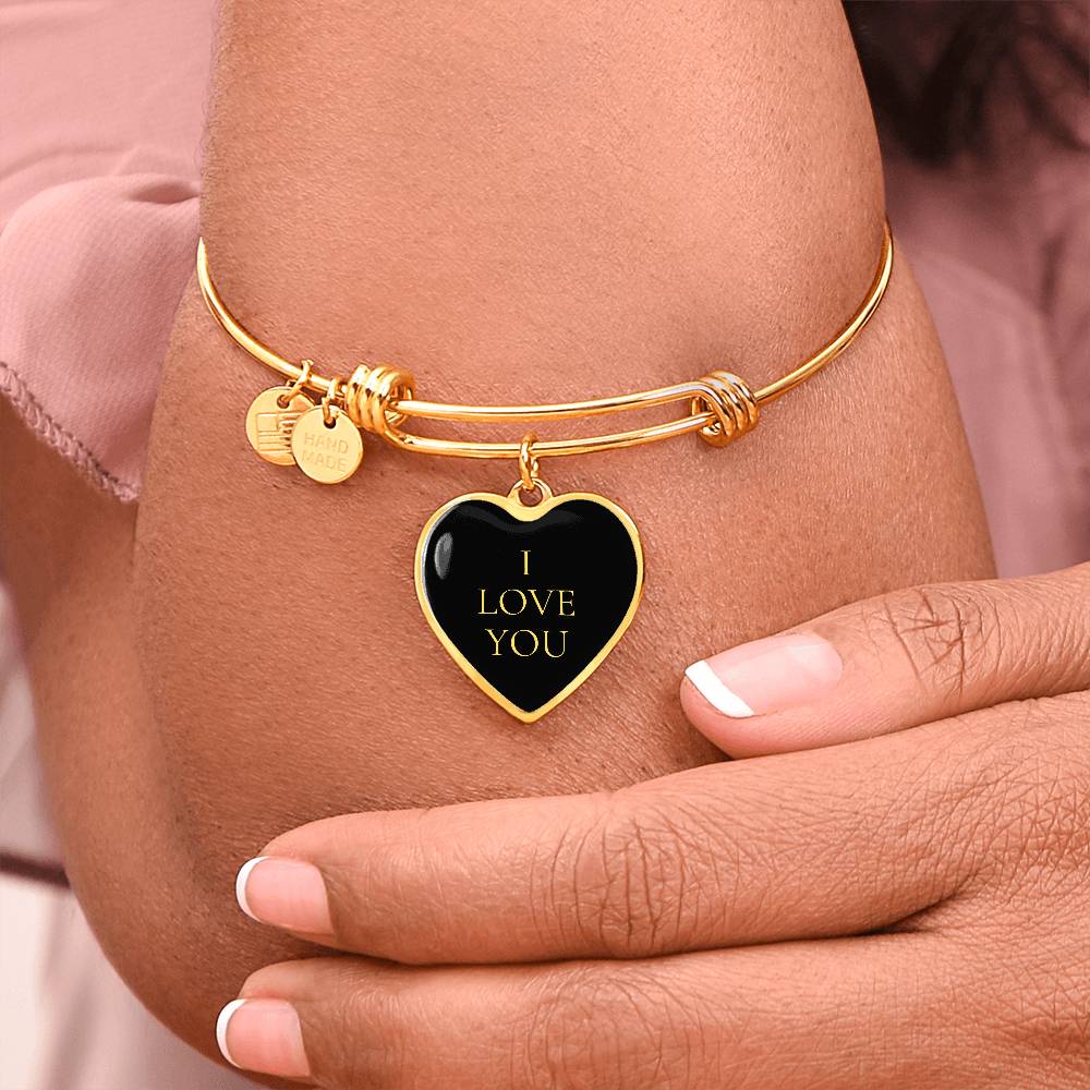 I Love You Luxury Bangle/Bracelet