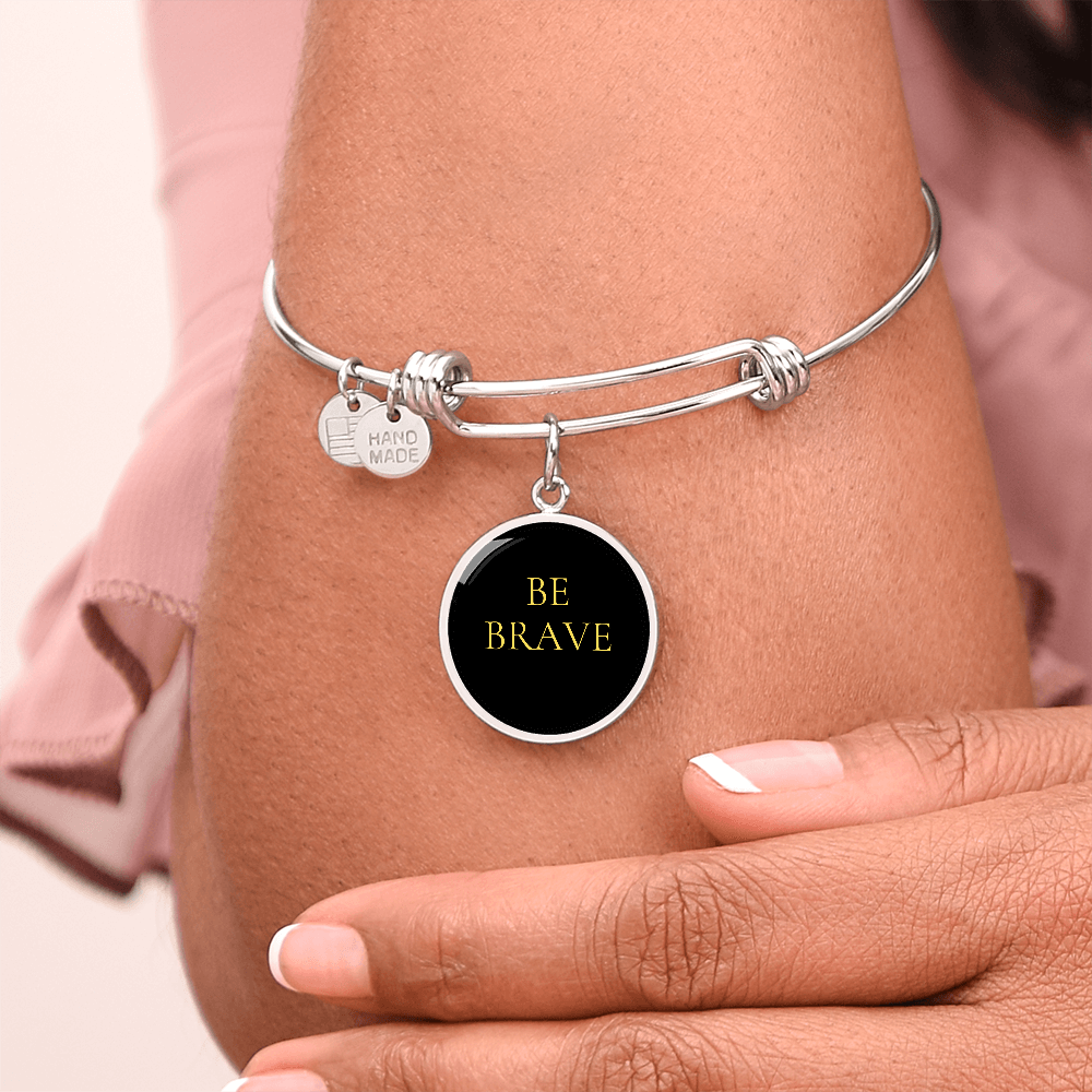 Be Brave Circle Bangle/Bracelet
