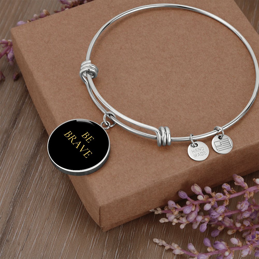 Be Brave Circle Bangle/Bracelet
