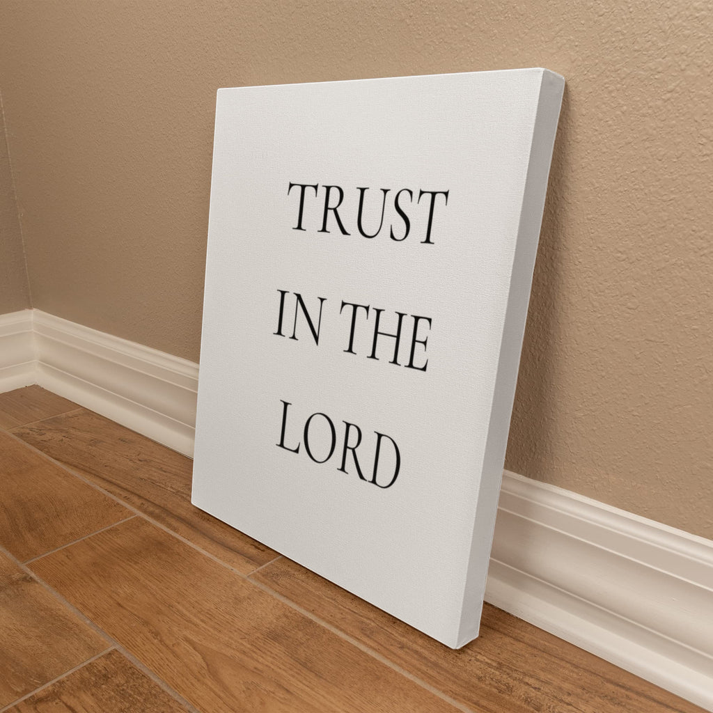 Trust in the Lord