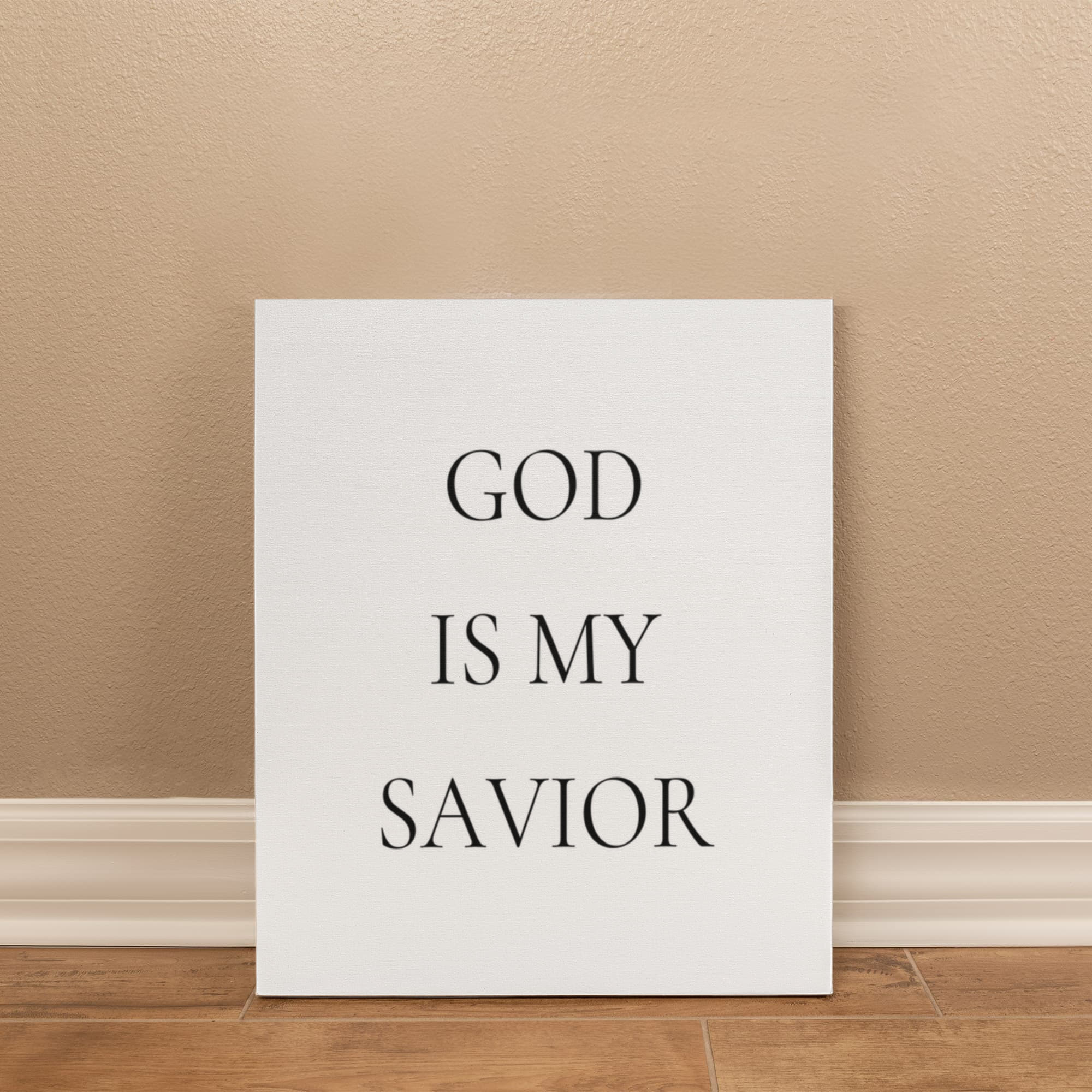 God is my Savior