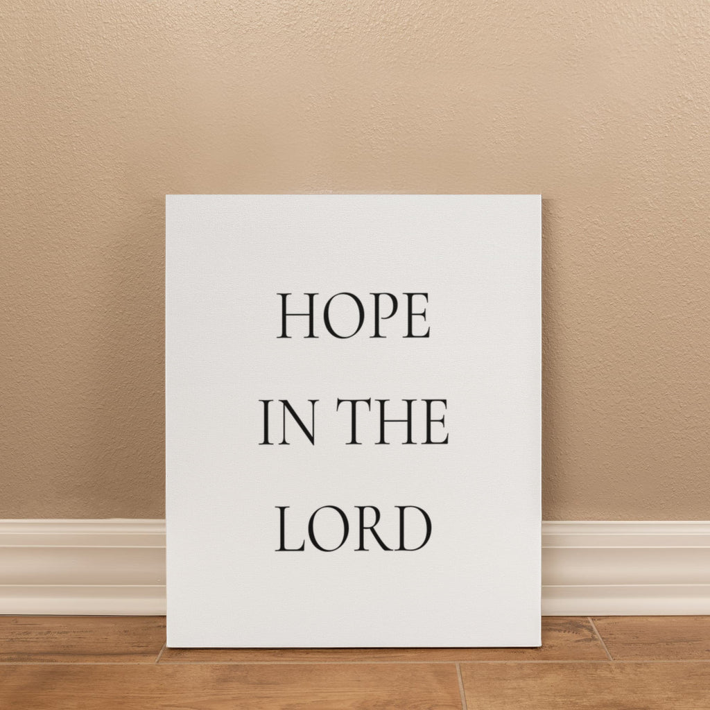 Hope in the Lord