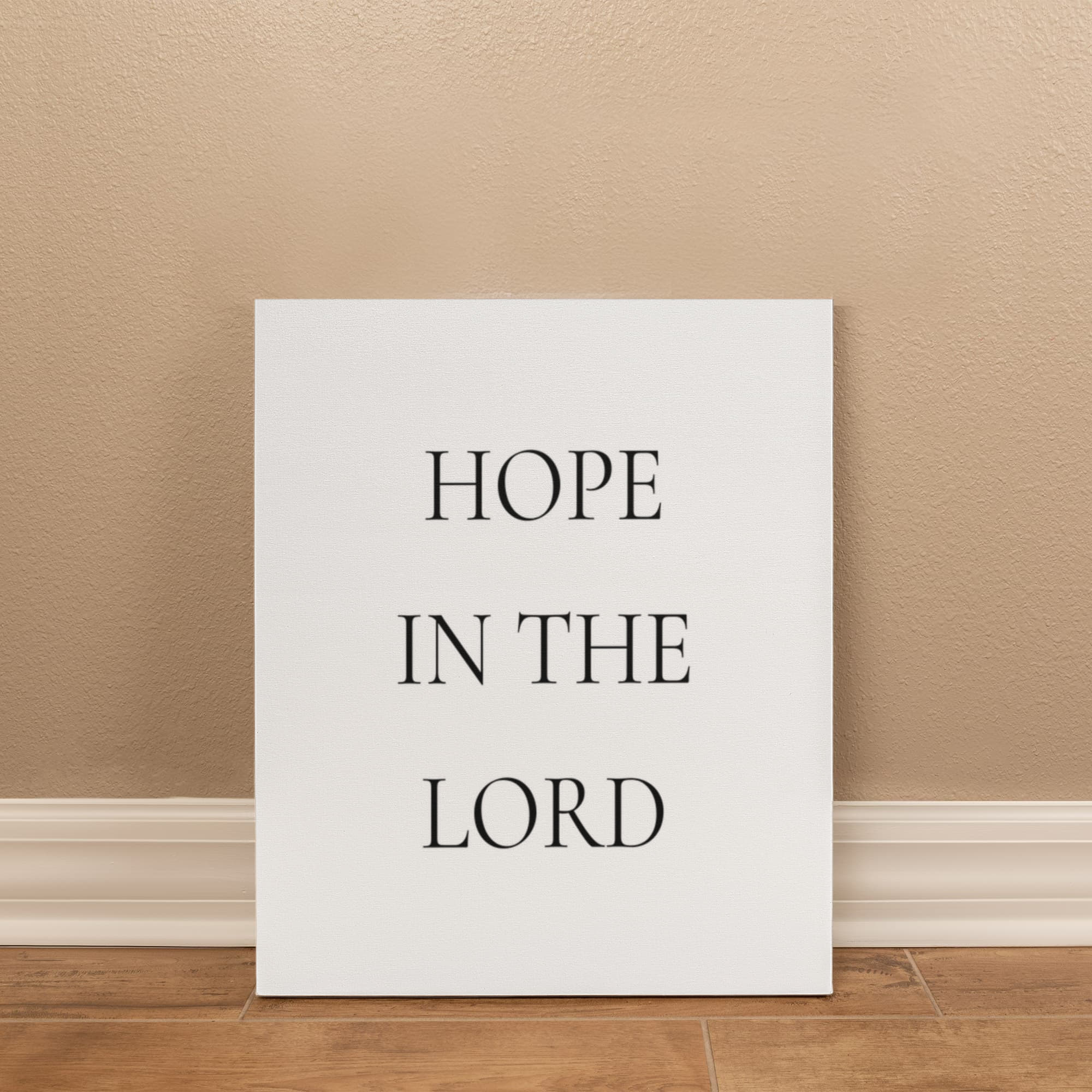 Hope in the Lord