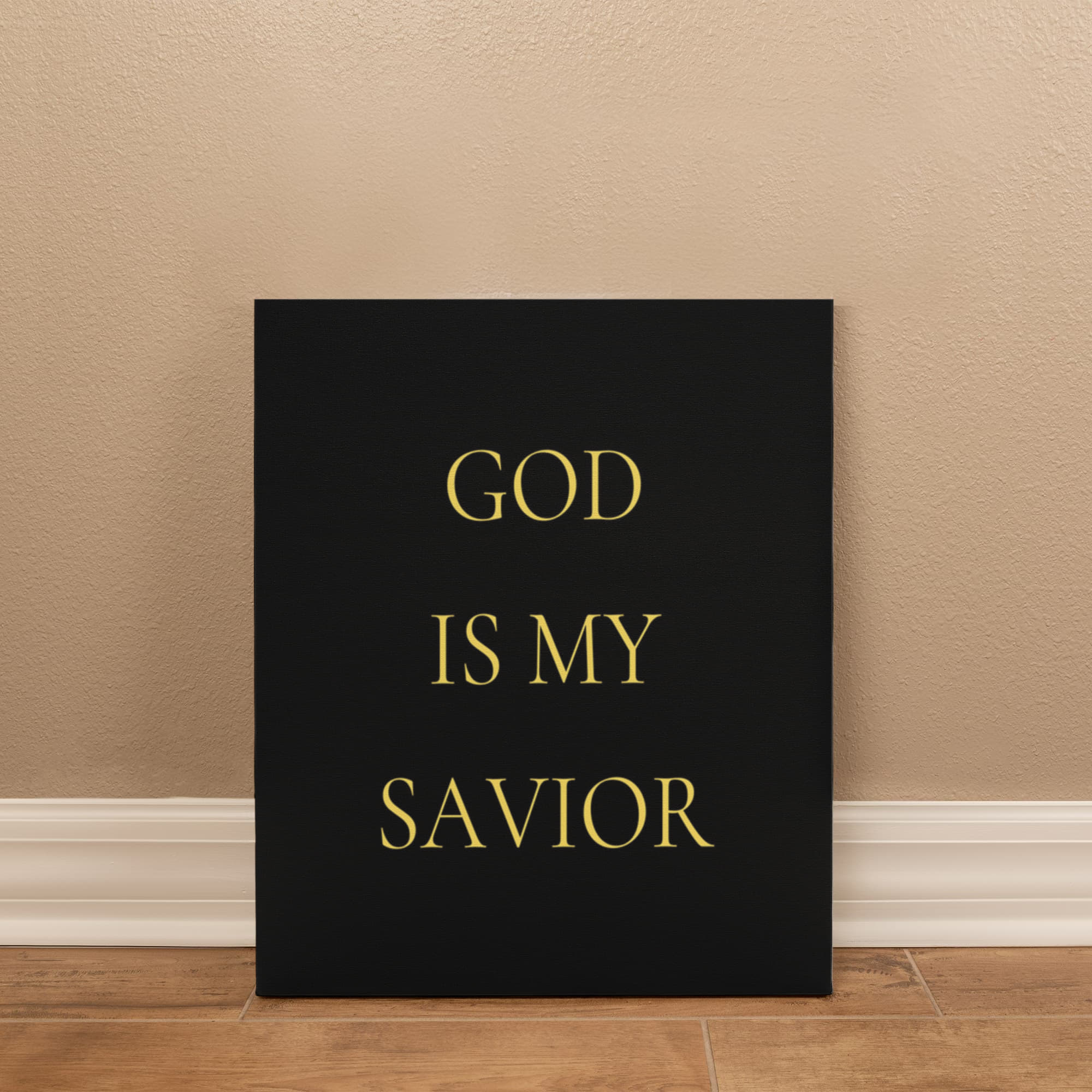 God is my Savior
