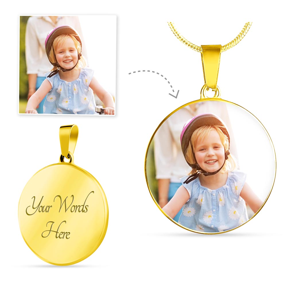 Circle Buyer Upload Necklace