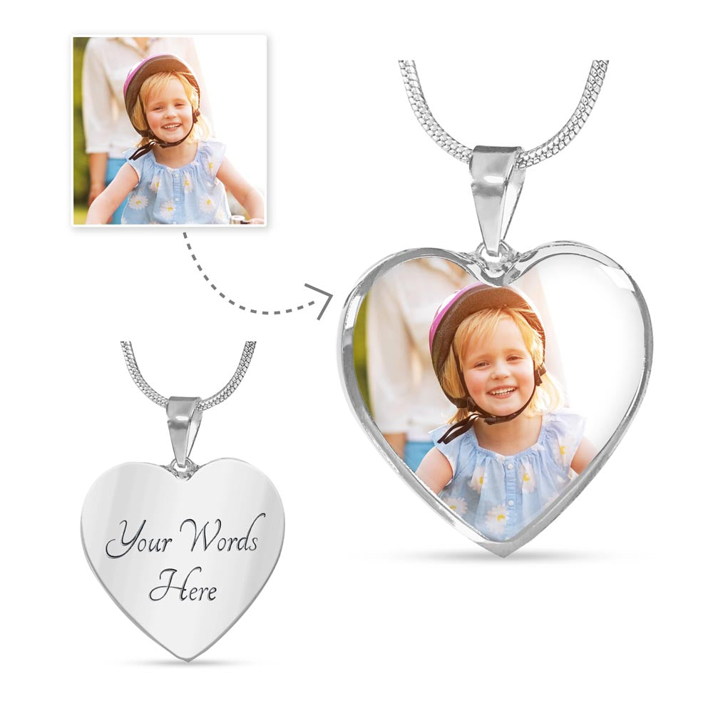 Heart Buyer Upload Necklace