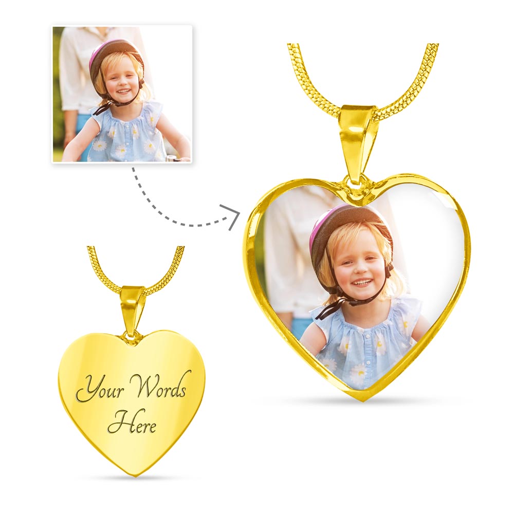 Heart Buyer Upload Necklace