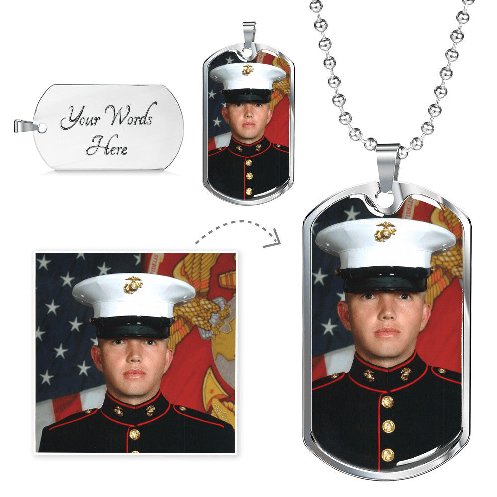 Dog Tag Buyer Option Necklace