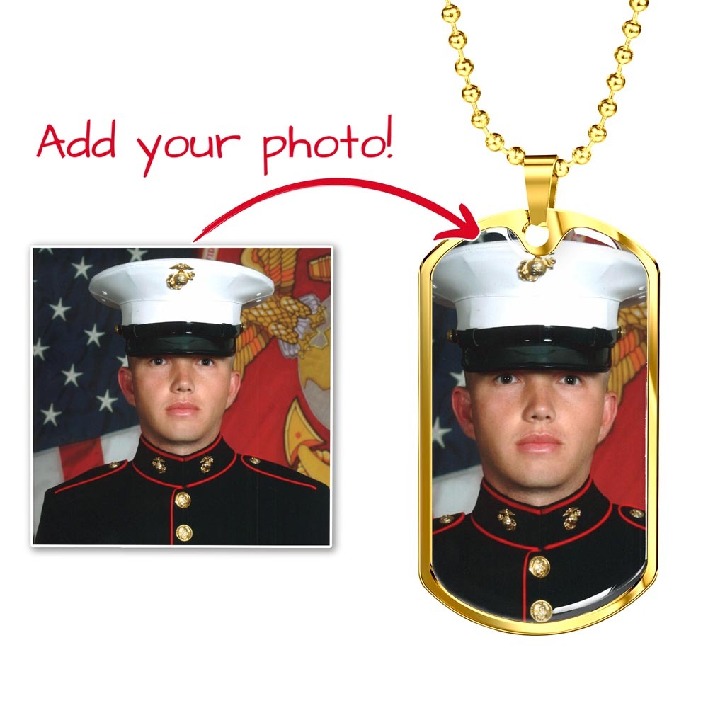 Dog Tag Buyer Option Necklace