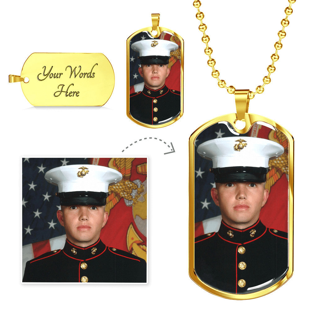 Dog Tag Buyer Option Necklace